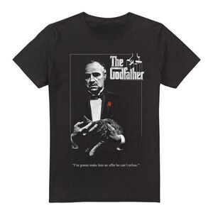 The Godfather Mens Poster T-Shirt / Black
